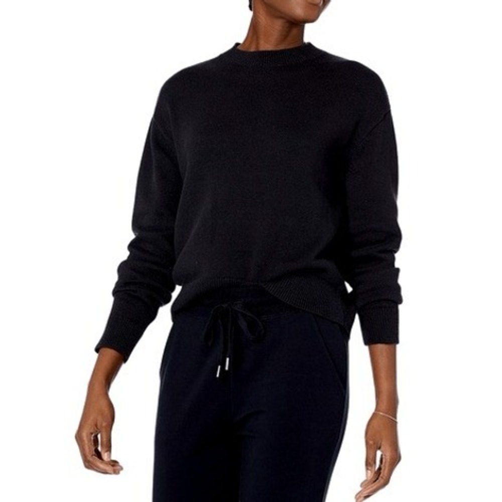 S1 Daily Ritual Sweater Crew Neck Drop Shoulder Minimalist Dark Academia Knit